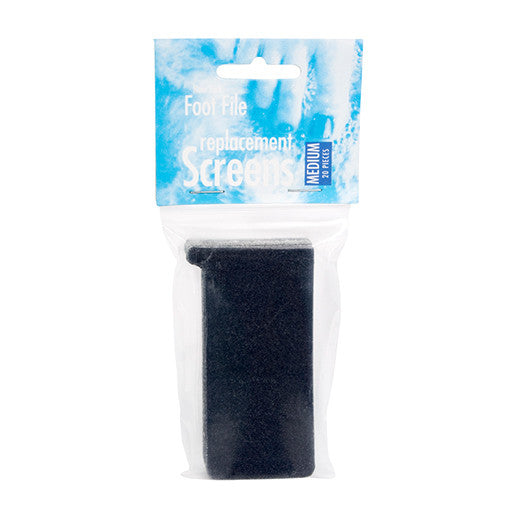 NEW YORK FOOT FILE REPLACEMENT SCREENS, MEDIUM, 20 PACK - NFFBJM