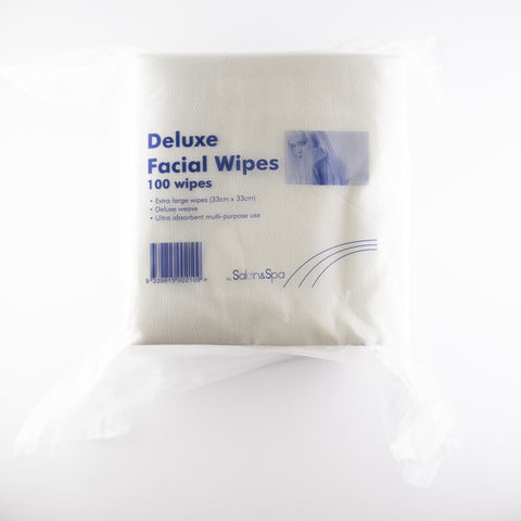 FACIAL WIPES DELUXE IN BAG 100